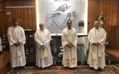 El San José acoge al nuevo superior, José Ignacio Rodríguez, recordando a Jesús Royo