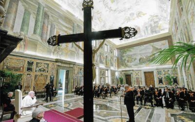 Padres y madres de jesuitas jóvenes visitan Roma