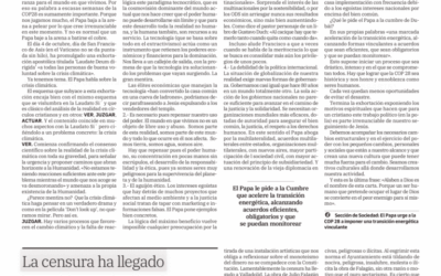 Artículo de opinón de Félix Revilla en El Norte de Castilla- octubre 2023