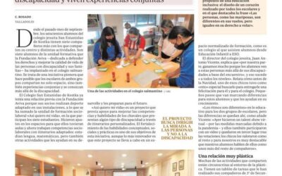«Integración. Ejemplo de convivencia», reportaje en el ABC dedicado a la inicitiva de acoger alumnos con discapacidad en jesuitas Salamanca