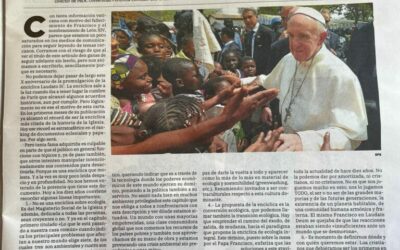X Aniversario Laudato Si´. Artículo de opinión de Félix Revilla en El Norte de Castilla
